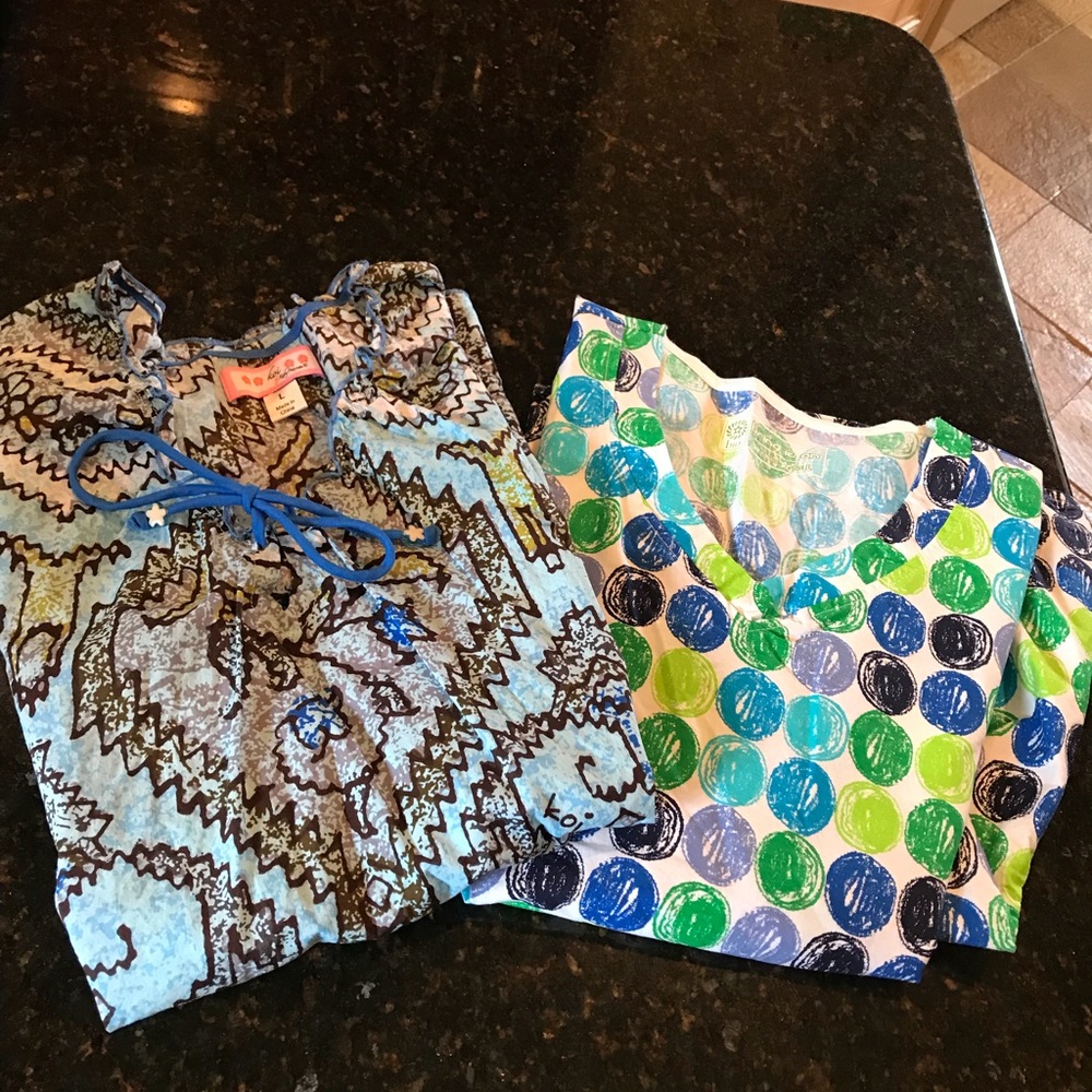 Scrub tops